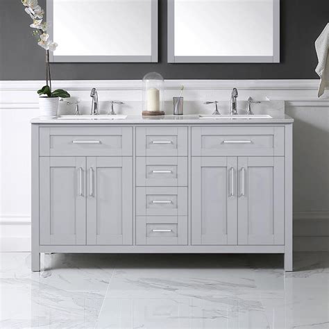 The Madison vanity by OVE Decors, is a slim freestanding bathroom vanity inspired by all-American style. . Ove vanity